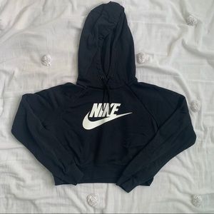 Nike cropped hoodie sweatshirt NWOT